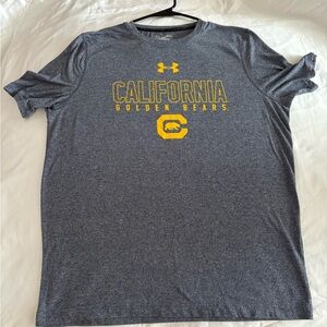 Under Armour Gray California Golden Bears Men's Shirt Size M
